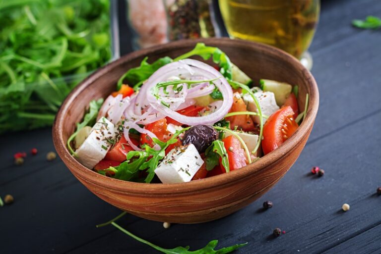 greek-salad-with-fresh-tomato-cucumber-red-onion-basil-feta-cheese-black-olives-italian-herbs (1)